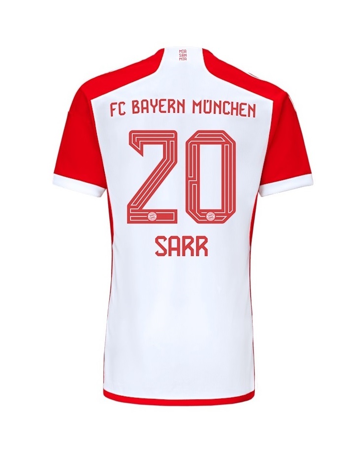 Maillot Bayern Munich Domicile 2023 2024 Sarr (1)