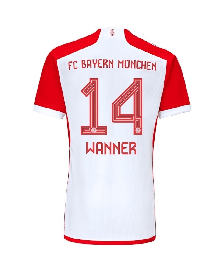 Maillot Bayern Munich Domicile 2023 2024 Wanner (1)