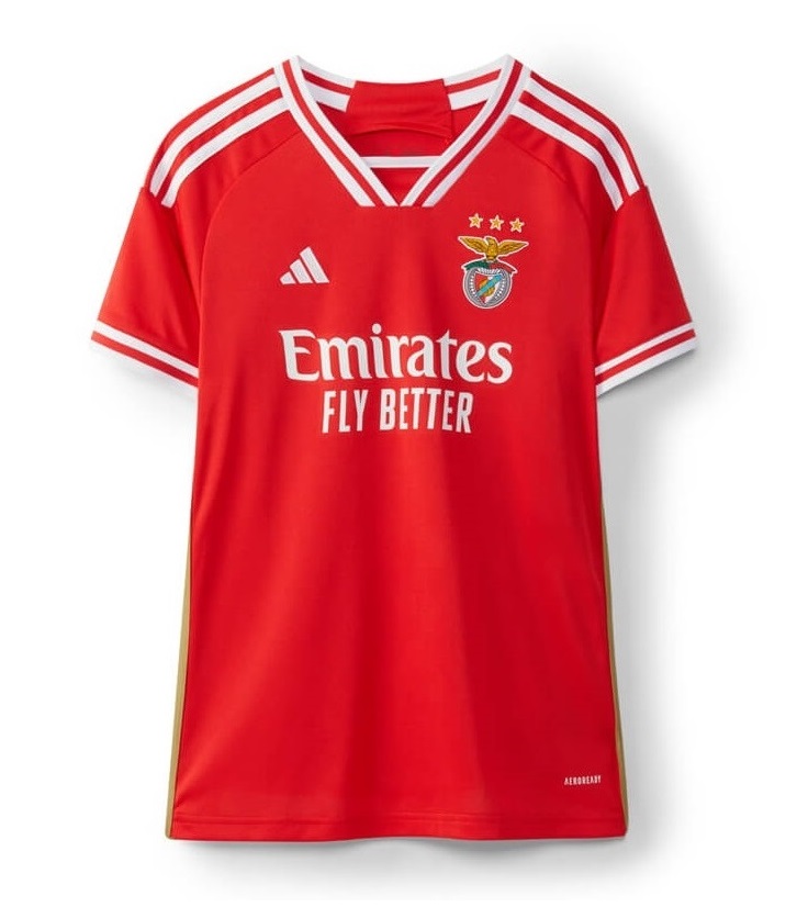 Benfica Home Jersey 2023 2024 Woman (1)