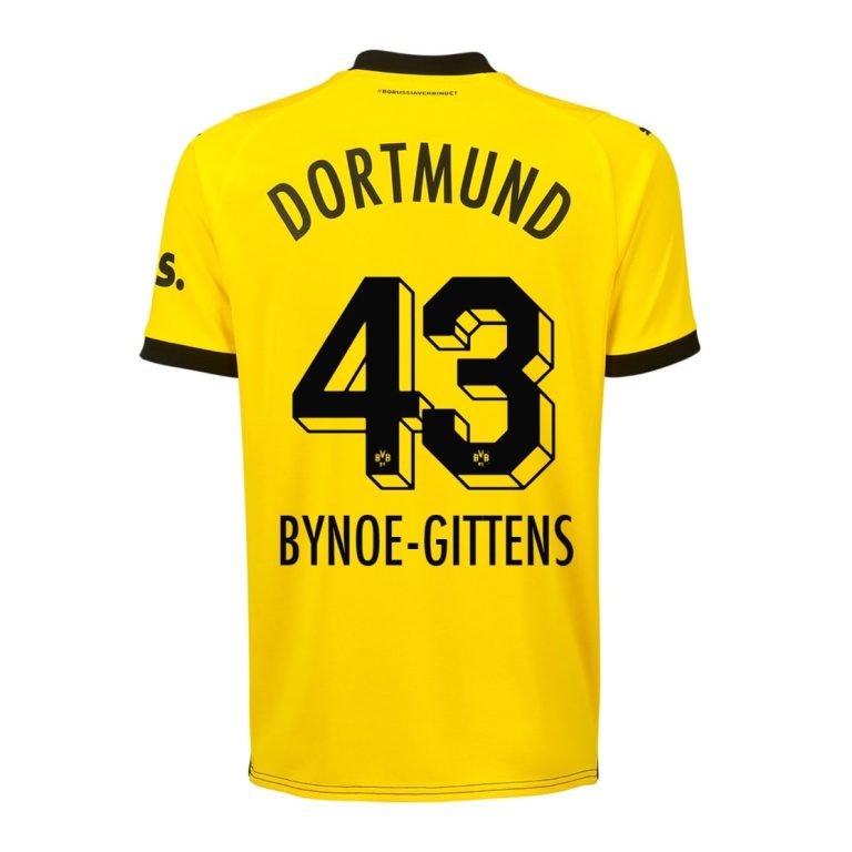 Maillot Dortmund Domicile 2023 2024 Bynoe Gittens (1)