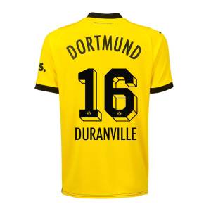 Maillot Dortmund Domicile 2023 2024 Duranville (1)