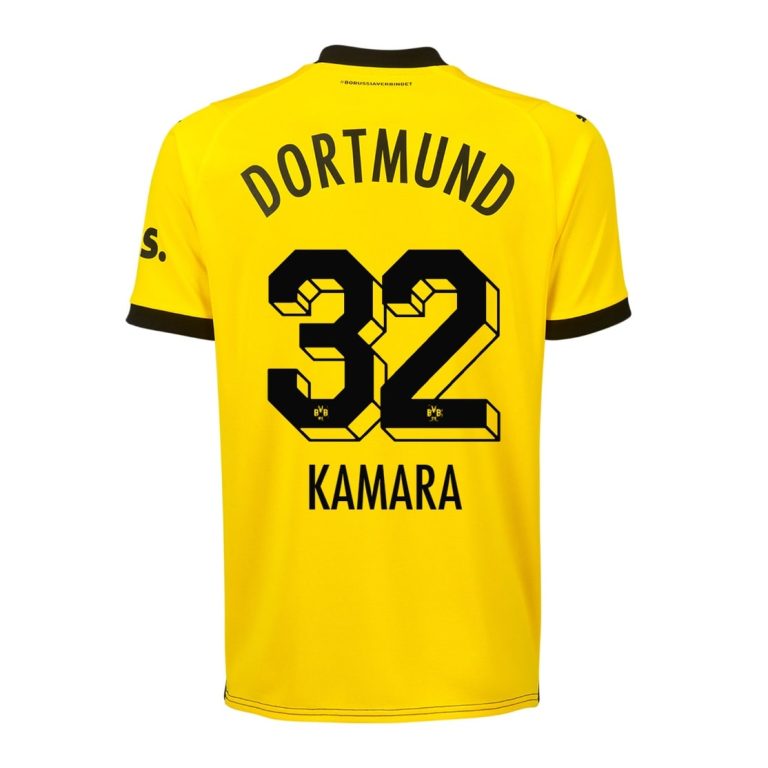 Maillot Dortmund Domicile 2023 2024 Kamara (1)