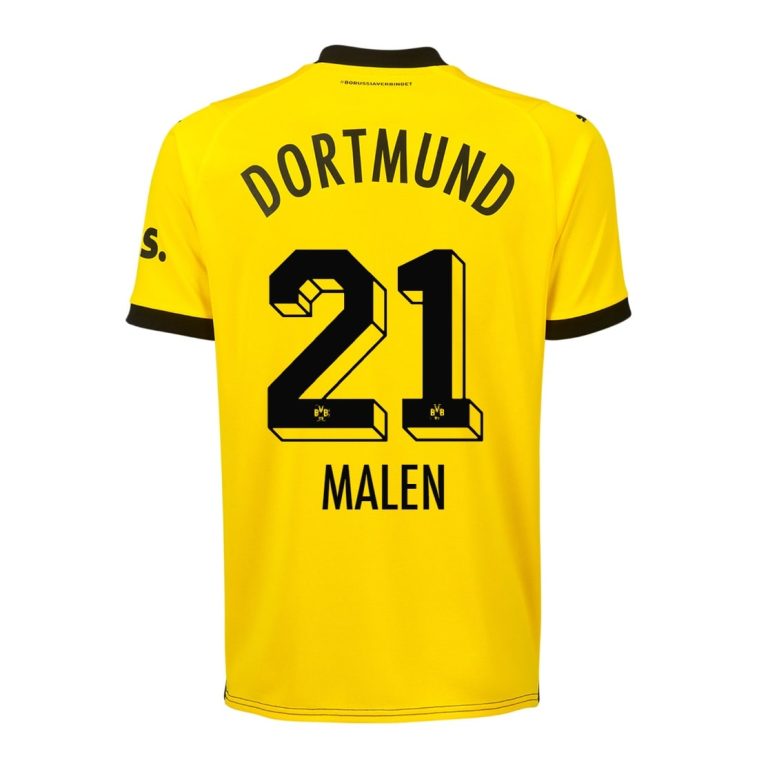 Dortmund Home Shirt 2023 2024 Malen | Foot Soccer Pro