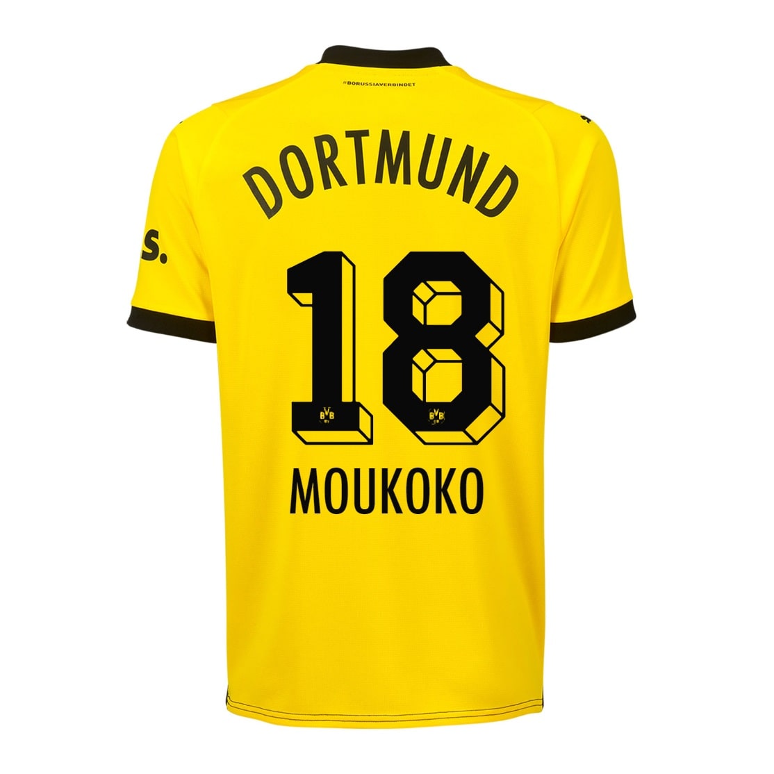 Maillot Dortmund Domicile 2023 2024 Moukoko (1)