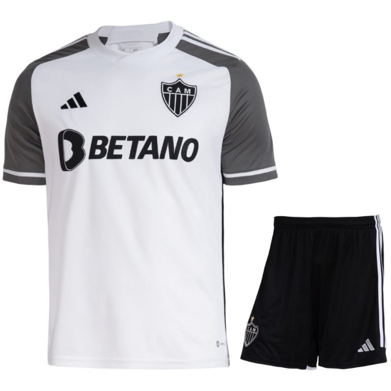 Atlético Mineiro Home 2023 2024 Kids Kit Jersey (1)