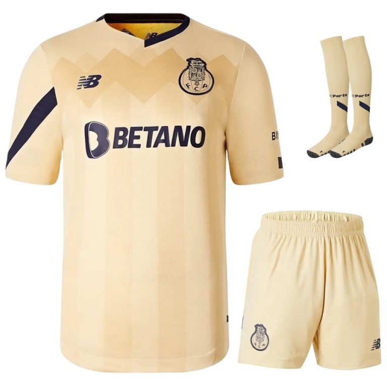 FC Porto Away Child Kit Shirt 2023 2024 Foot Soccer Pro