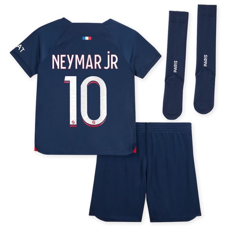 PSG Neymar Jr Home Child Kit Jersey 2023 2024 (2)