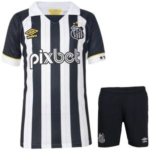 Santos FC Away Child Kit Jersey 2023 2024 (1)