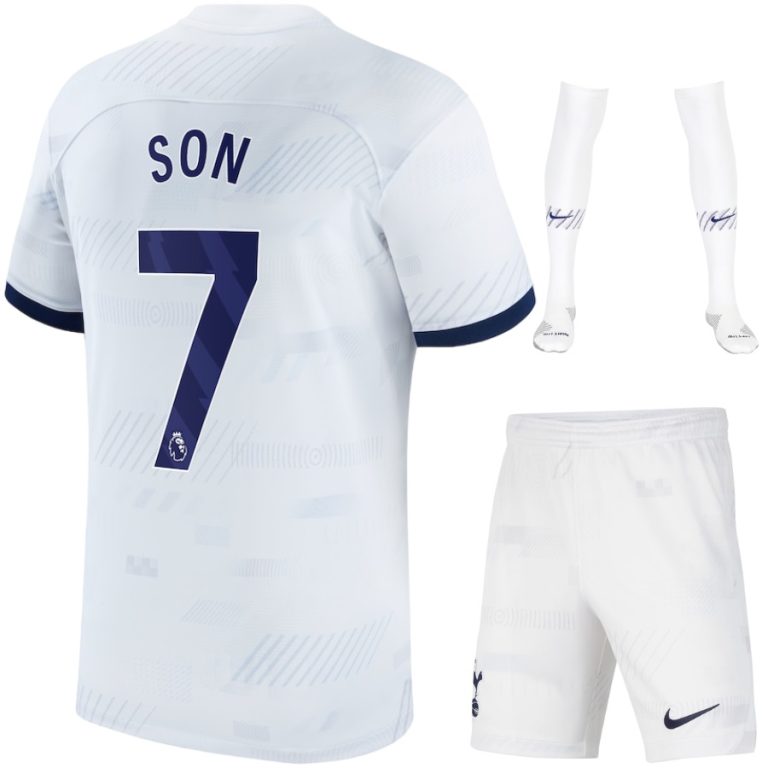Tottenham Home Child Kit Shirt 2023 2024 Son (1)