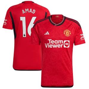 Manchester United Home Shirt 2023 2024 Amad (1)