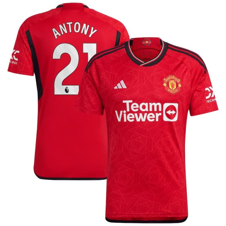 Manchester United Home Jersey 2023 2024 Antony (1)