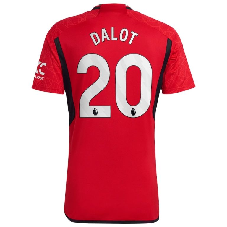 Maillot Manchester United Domicile 2023 2024 Dalot (2)