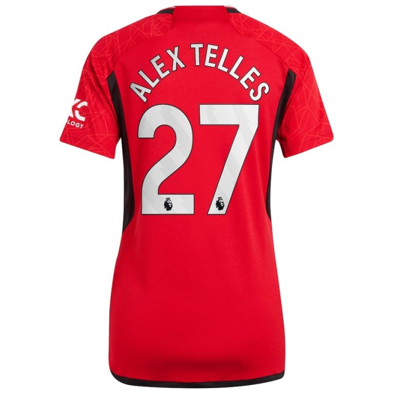 Maillot Manchester United Domicile 2023 2024 Femme Alex Telles (2)