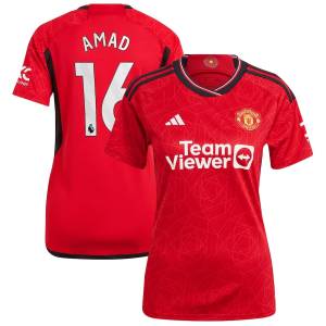 Maillot Manchester United Domicile 2023 2024 Femme Amad (1)