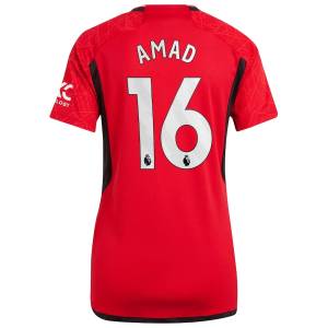 Maillot Manchester United Domicile 2023 2024 Femme Amad (2)