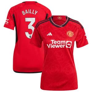 Manchester United Home Shirt 2023 2024 Woman Bailly (1)