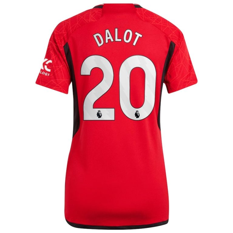 Maillot Manchester United Domicile 2023 2024 Femme Dalot (2)