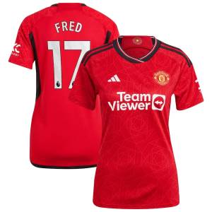 Manchester United Home Jersey 2023 2024 Woman Fred (1)
