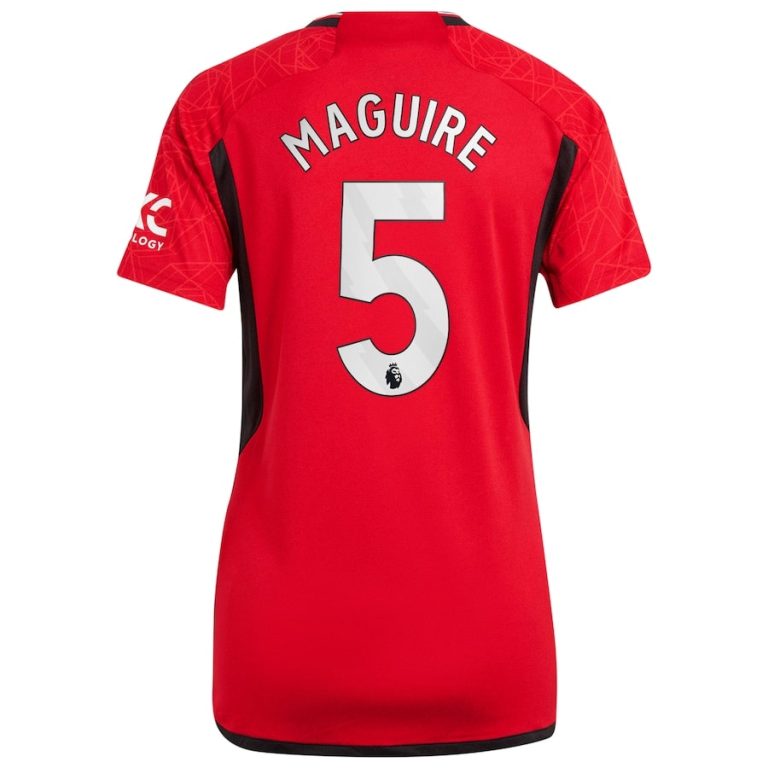 Maillot Manchester United Domicile 2023 2024 Femme Maguire (2)