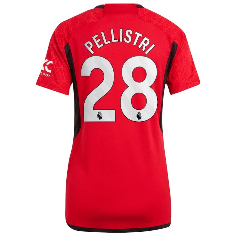 Maillot Manchester United Domicile 2023 2024 Femme Pellistri (2)