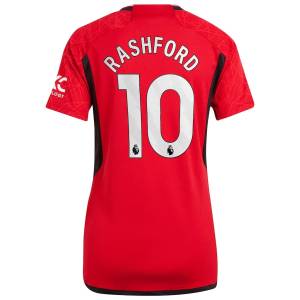 Maillot Manchester United Domicile 2023 2024 Femme Rashford (2)