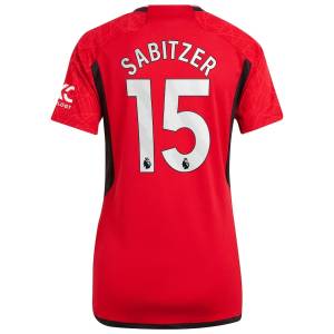 Maillot Manchester United Domicile 2023 2024 Femme Sabitzer (2)