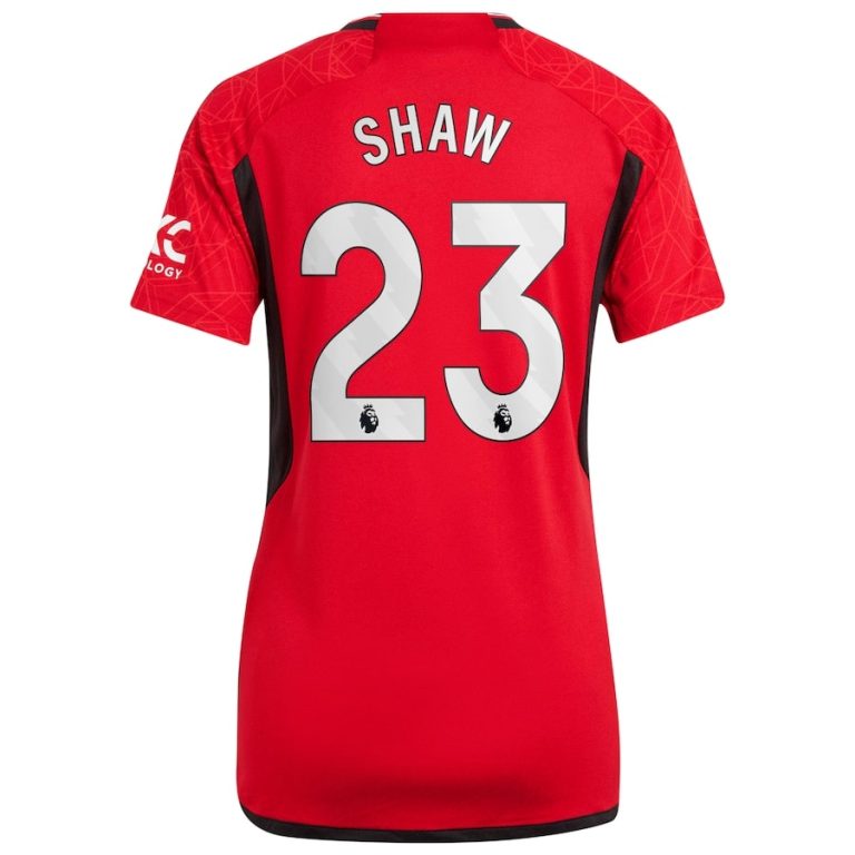Maillot Manchester United Domicile 2023 2024 Femme Shaw (2)