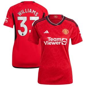 Manchester United Home Shirt 2023 2024 Women Williams (1)