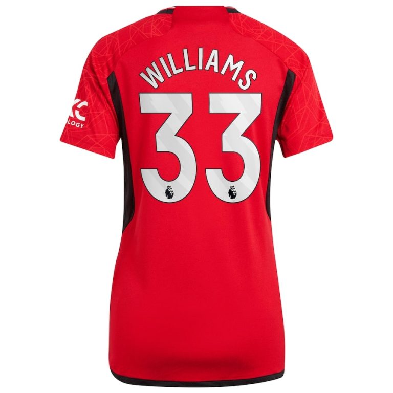 Maillot Manchester United Domicile 2023 2024 Femme Williams (2)