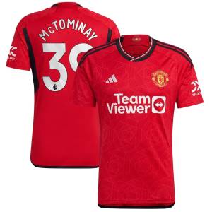 Maillot Manchester United Domicile 2023 2024 MC Tominay (1)