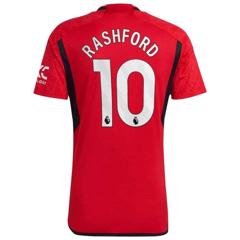 Maillot Manchester United Domicile 2023 2024 Rashford (2)