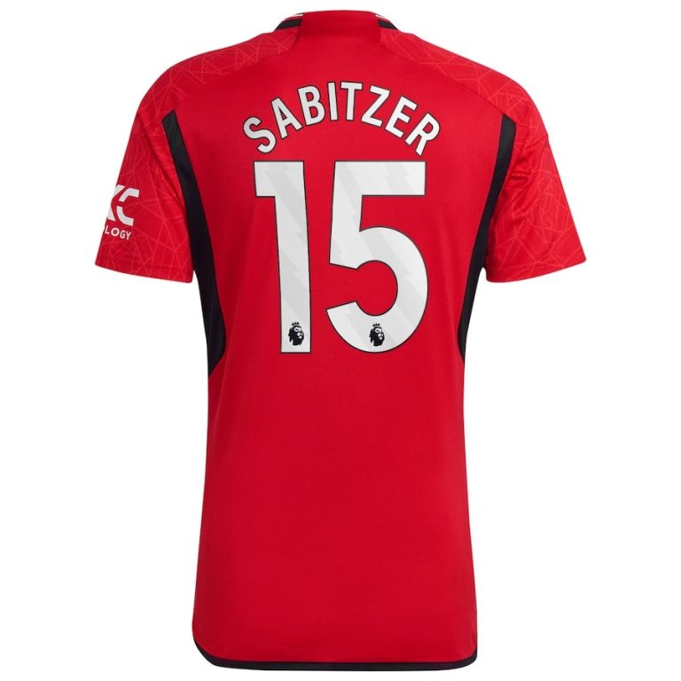 Maillot Manchester United Domicile 2023 2024 Sabitzer (2)