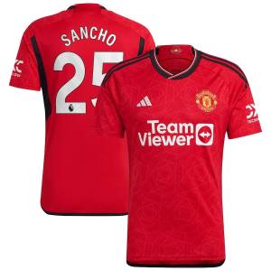 Maillot Manchester United Domicile 2023 2024 Sancho (1)