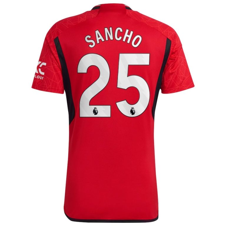Maillot Manchester United Domicile 2023 2024 Sancho (2)