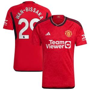 Manchester United Home Shirt 2023 2024 Wan-Bissaka (1)