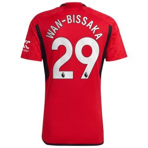 Maillot Manchester United Domicile 2023 2024 Wan-Bissaka (2)