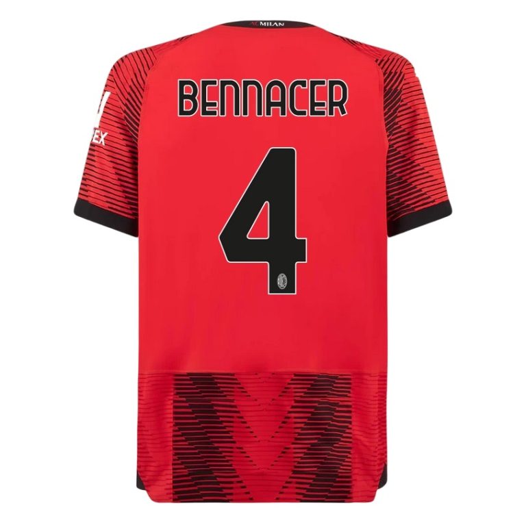 AC Milan Home Jersey 2023 2024 Bennacer (1)