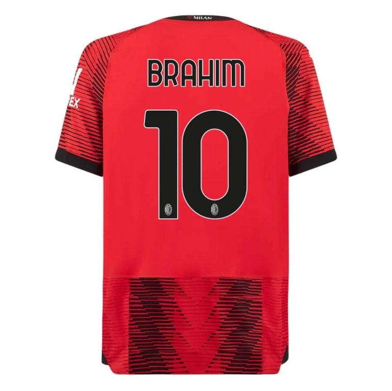 AC Milan Home Jersey 2023 2024 Brahim (1)