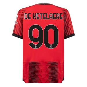 Maillot Milan AC Domicile 2023 2024 De Ketelaere (1)