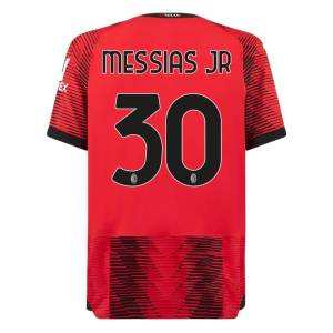 Maillot Milan AC Domicile 2023 2024 Messias Jr (1)