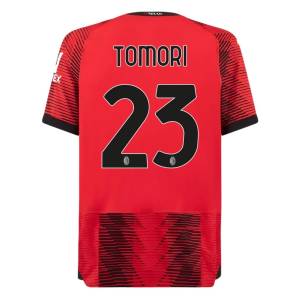 Maillot Milan AC Domicile 2023 2024 Tomori (1)