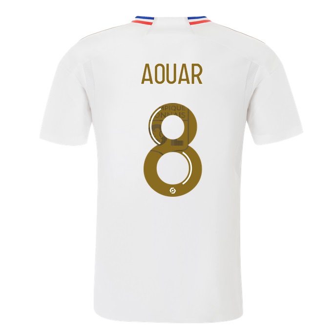 Maillot OL Domicile 2023 2024 Aouar (1)