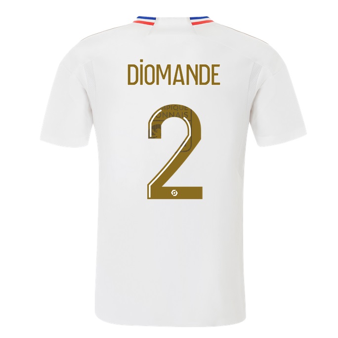 Maillot OL Domicile 2023 2024 Diomande (1)