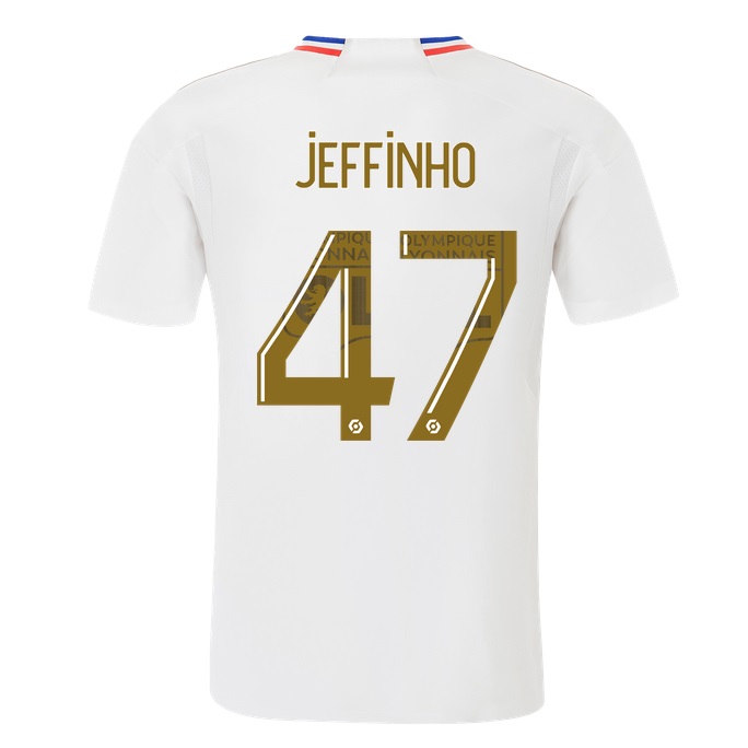 Maillot OL Domicile 2023 2024 Jeffinho (1)
