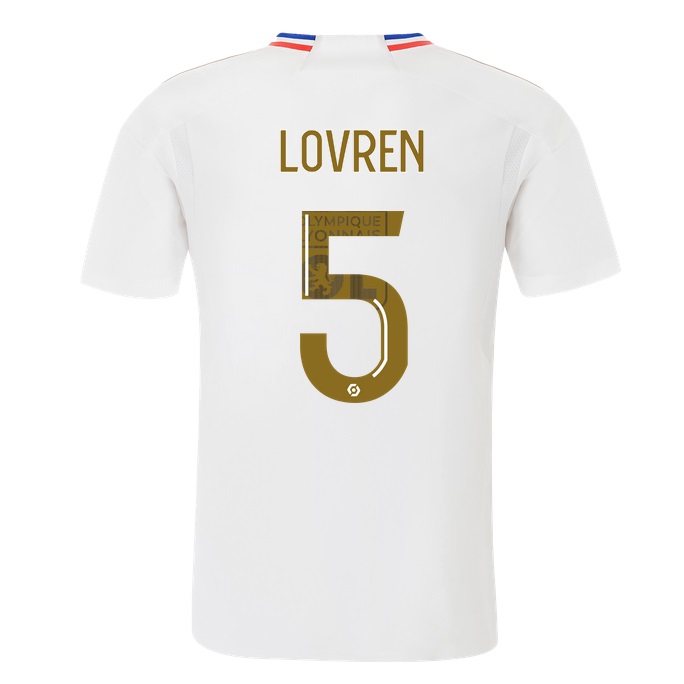 Maillot OL Domicile 2023 2024 Lovren (1)