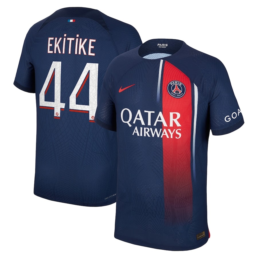 Maillot PSG Domicile 2023 2024 Ekitike (1)