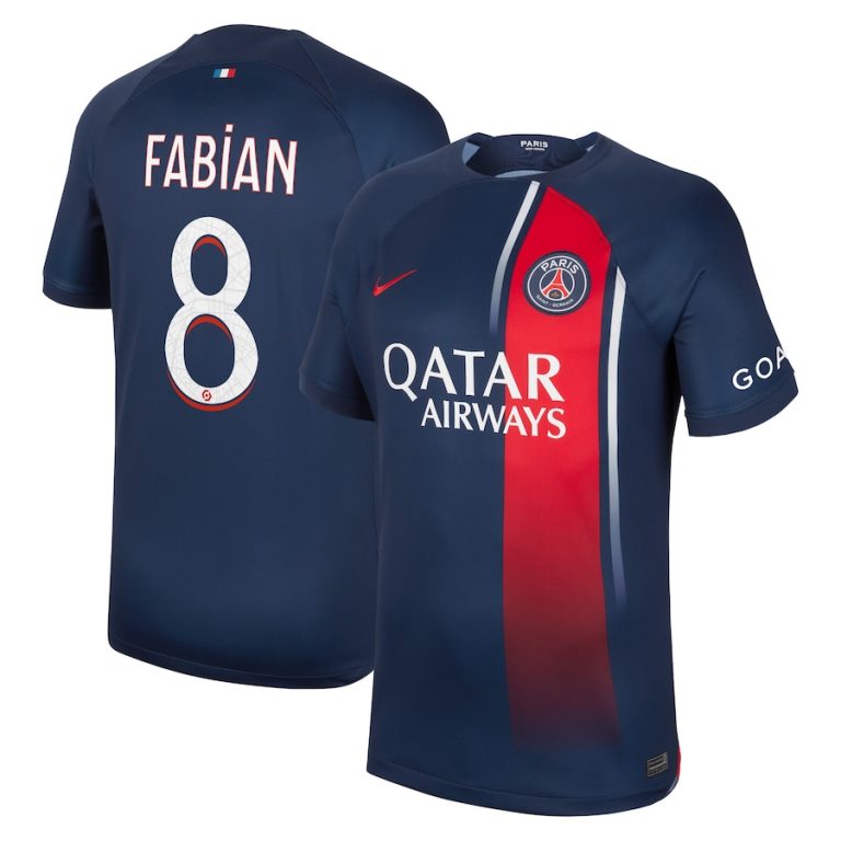 PSG Home Shirt 2023 2024 Fabian (1)