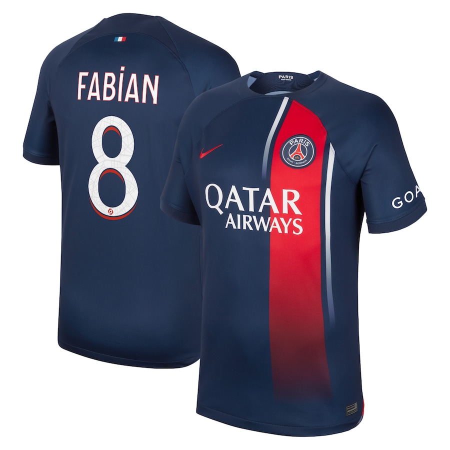 Maillot PSG Domicile 2023 2024 Fabian (1)