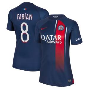 PSG Home Shirt 2023 2024 Woman Fabian (1)