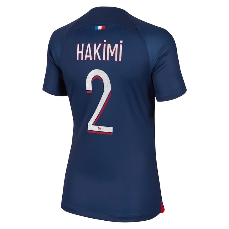 Maillot PSG Domicile 2023 2024 Femme Hakimi (2)